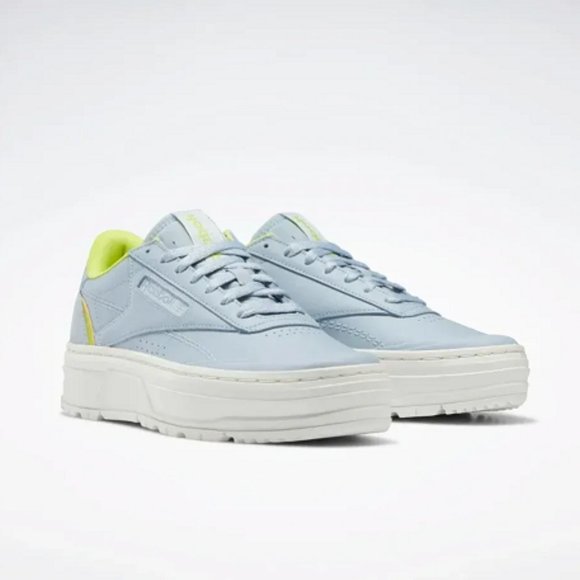 Reebok Shoes - Reebok Women's Gable Grey Club C Double Geo Shoes H69144